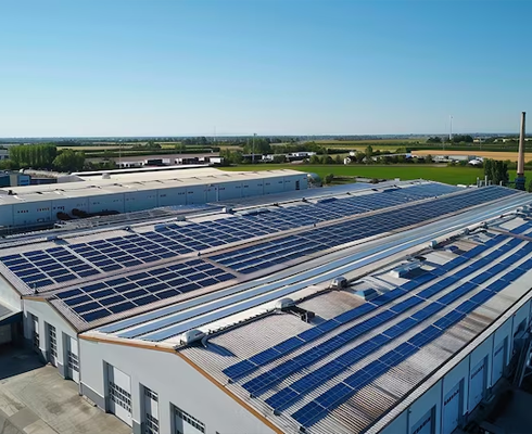 Industrial Solar Rooftop